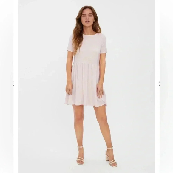 Vero  Moda AWARE | TAMARA BOATNECK MINI DRESS - Picture 3 of 9